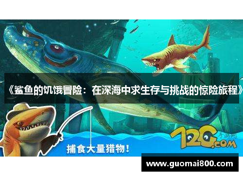 《鲨鱼的饥饿冒险：在深海中求生存与挑战的惊险旅程》